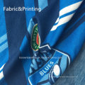 Benutzerdefinierte maßgeschneiderte Logo gedruckte Blue Polyester Promotion Mehrzweck Buff Stirnband